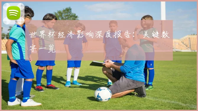 世界杯经济影响深度报告：关键数字一览