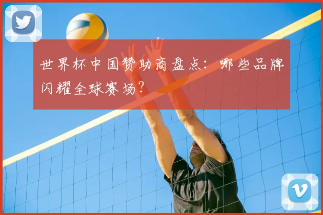世界杯中国赞助商盘点：哪些品牌闪耀全球赛场？